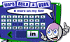screenshot of create words game